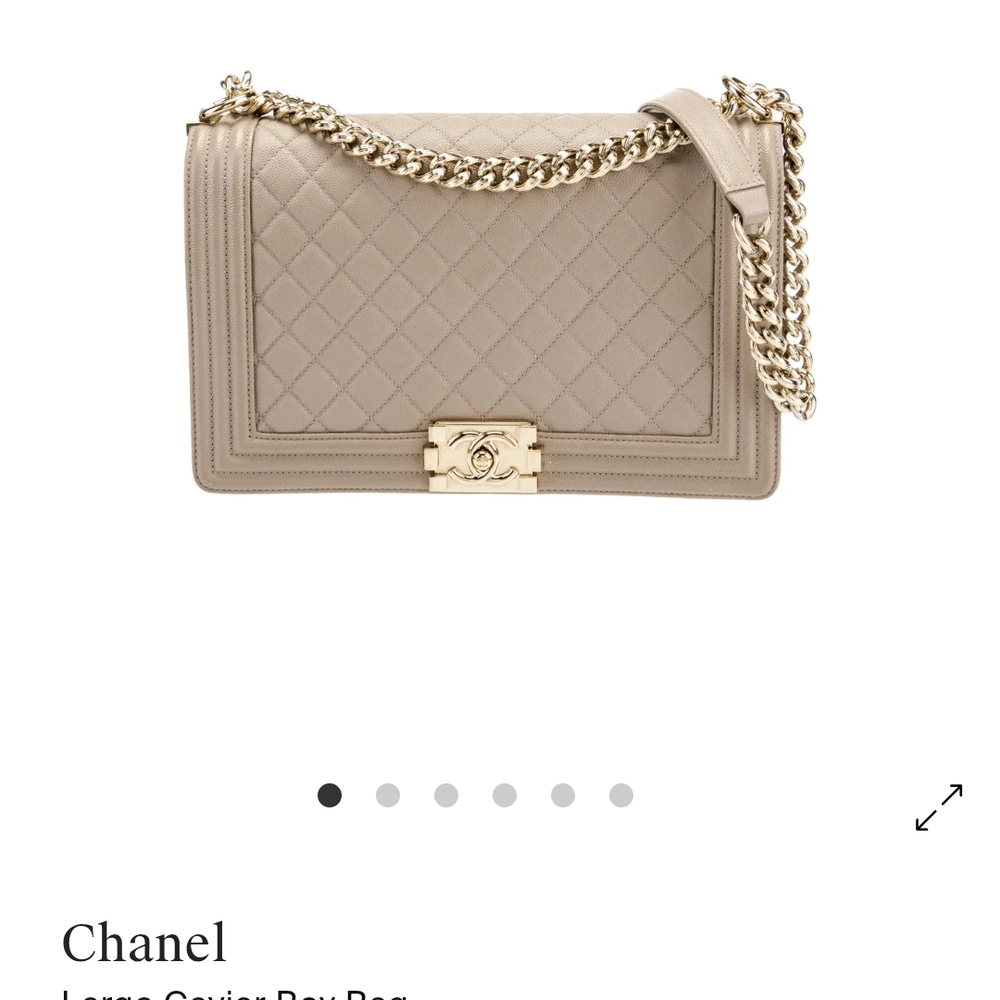 Chanel Caviar Boy Bag